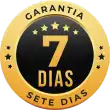 Selo de garantia de 7 dias.